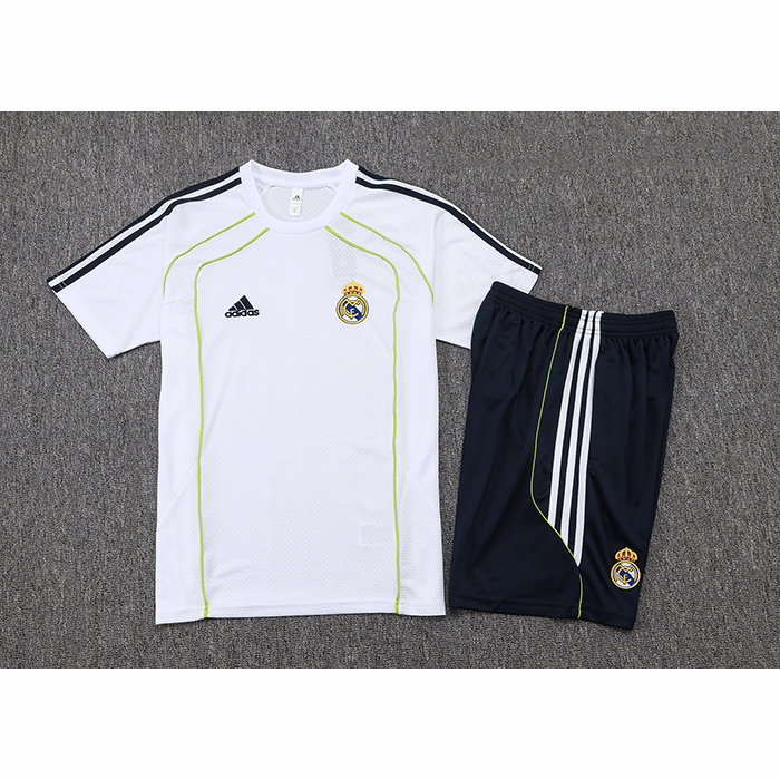 Chandal del Real Madrid Manga Corta 25-26 Blanco - Pantalon Corto